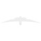 Ekena Millwork Alberta Architectural Grade PVC Gable Bracket, 72"W x 12"H x 2"D x 4"F, 4/12 Pitch GBP072X12X0204ALB00 - alternate 5